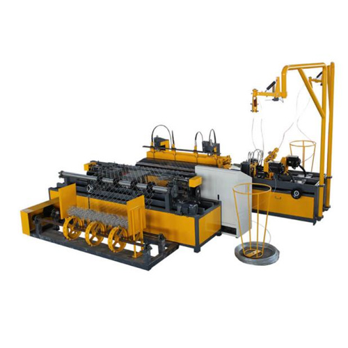 Double wire chain link fence machine(rolling mesh)