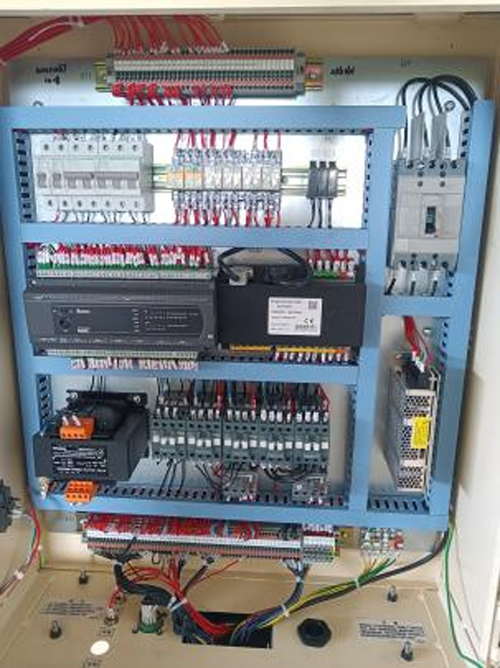 Details of Concertina Blade Wire Machine