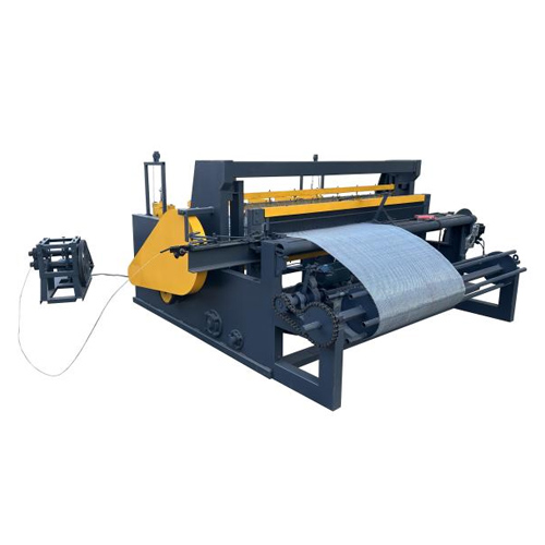 Weft wire crimping and main machine