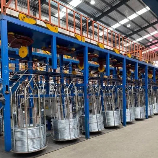 galvanized wire production line sale