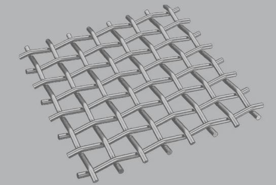 Plain Crimp(single weave)